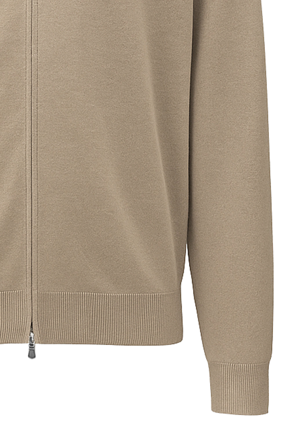 FILIPPO DE LAURENTIIS Cardigan con zip in lana e cashmere