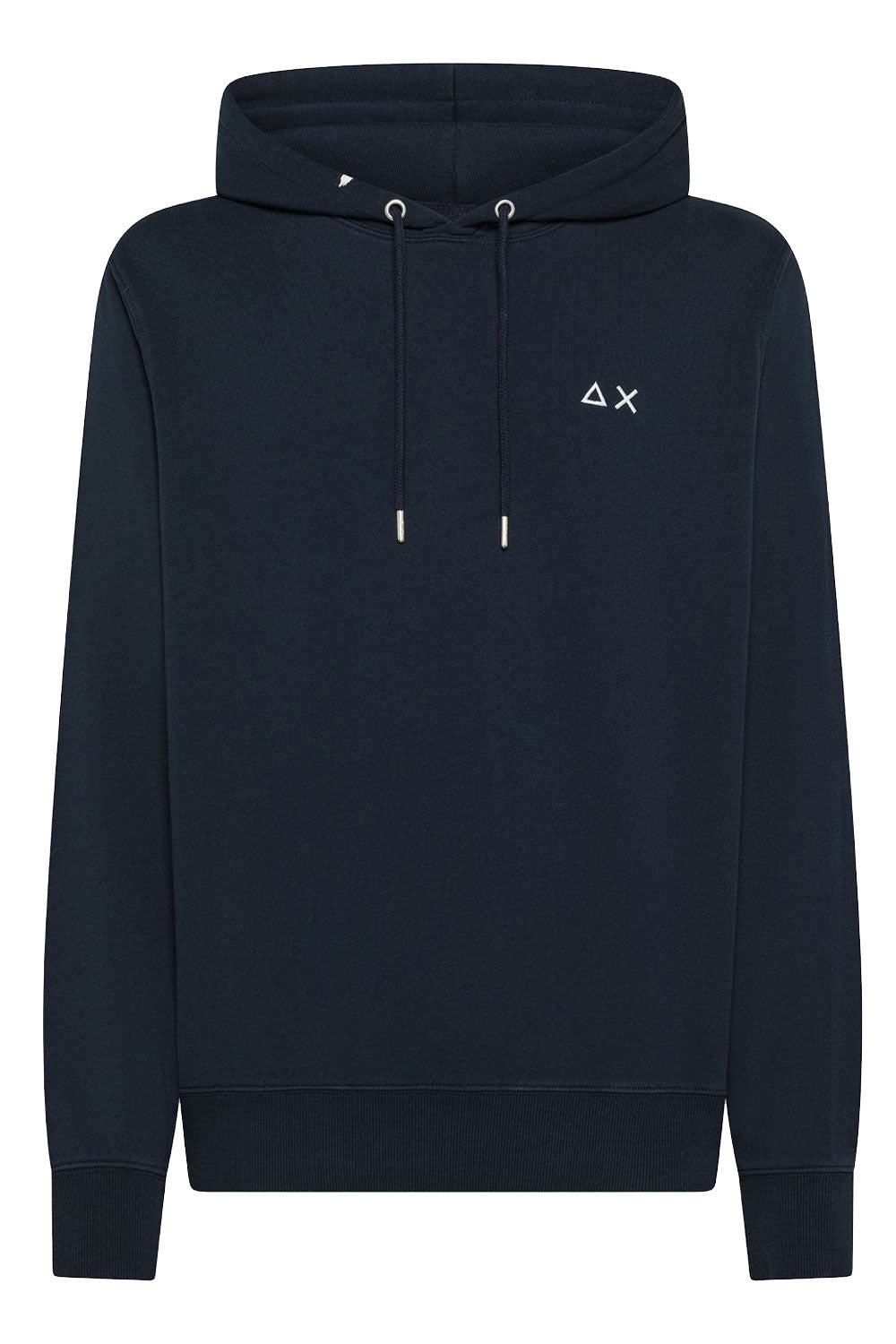 SUN 68 Felpa in cotone con cappuccio