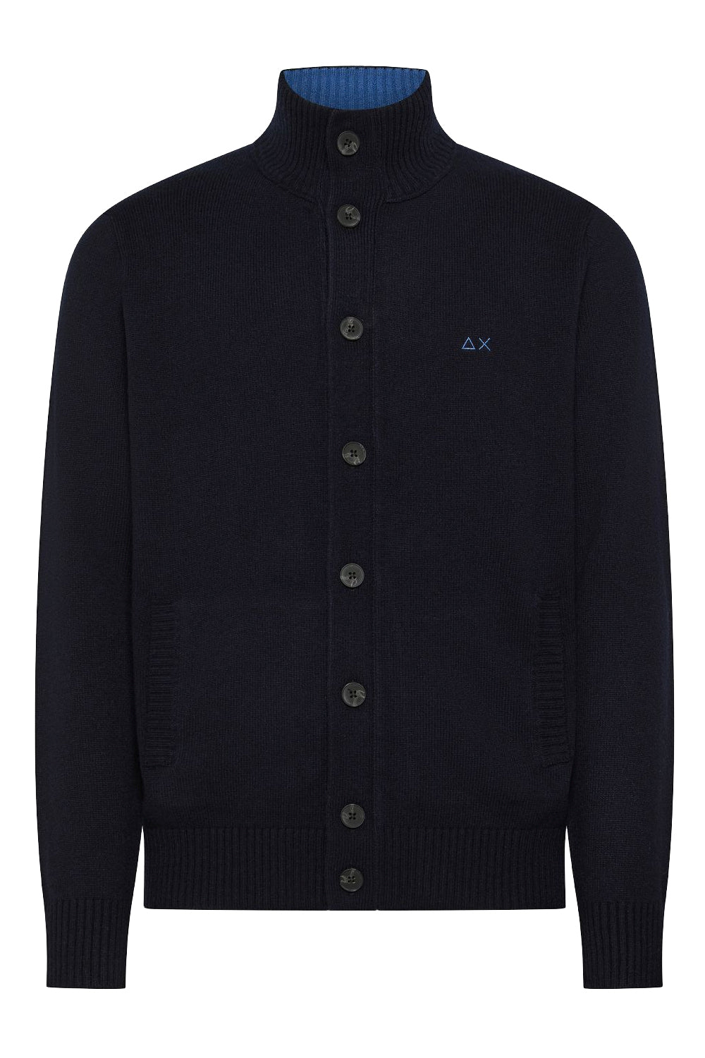 SUN 68 Cardigan in lana e cashmere