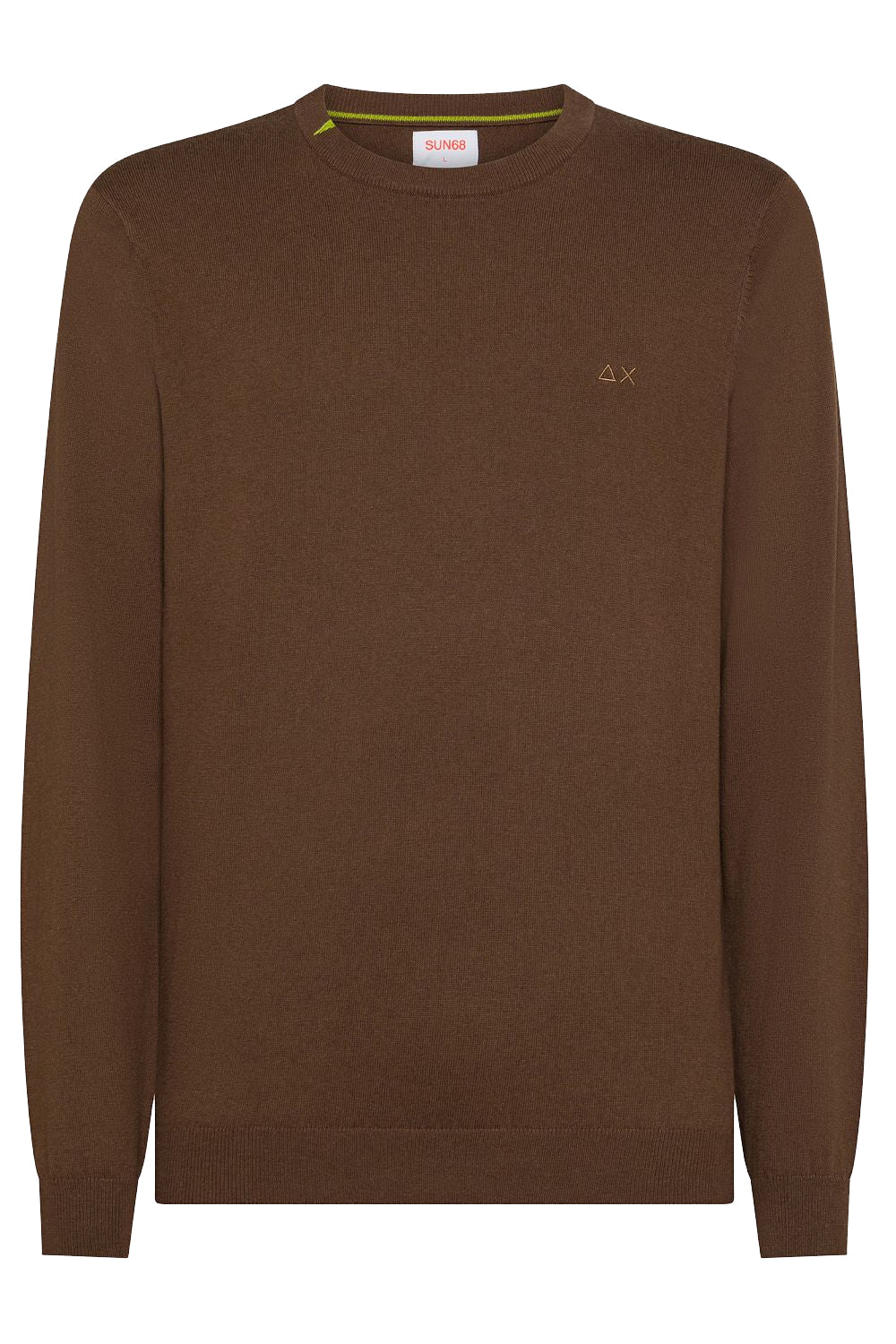 SUN68 Maglia girocollo in misto lana