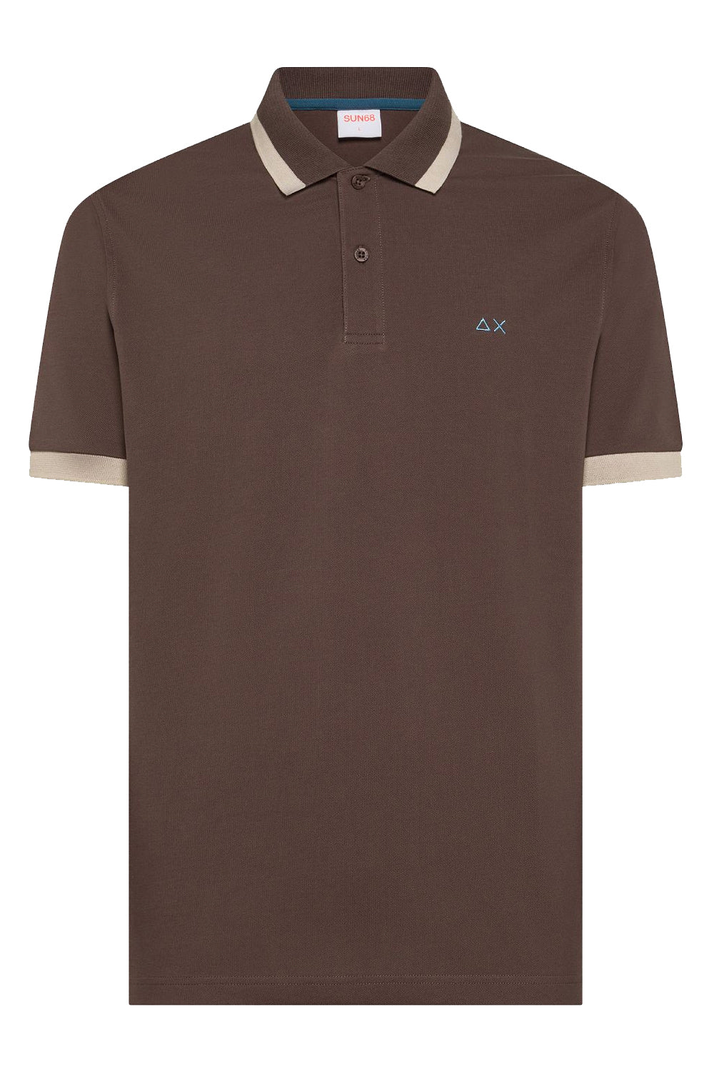 SUN68 Polo a maniche corte in cotone