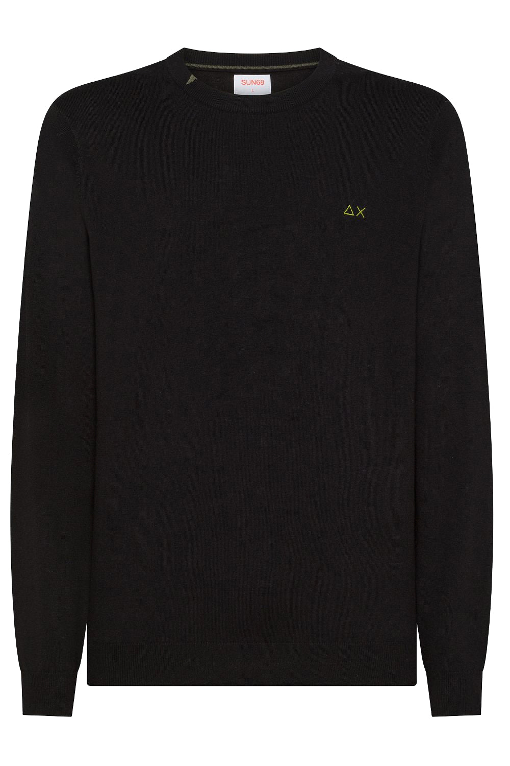 SUN68 Maglia girocollo in misto lana