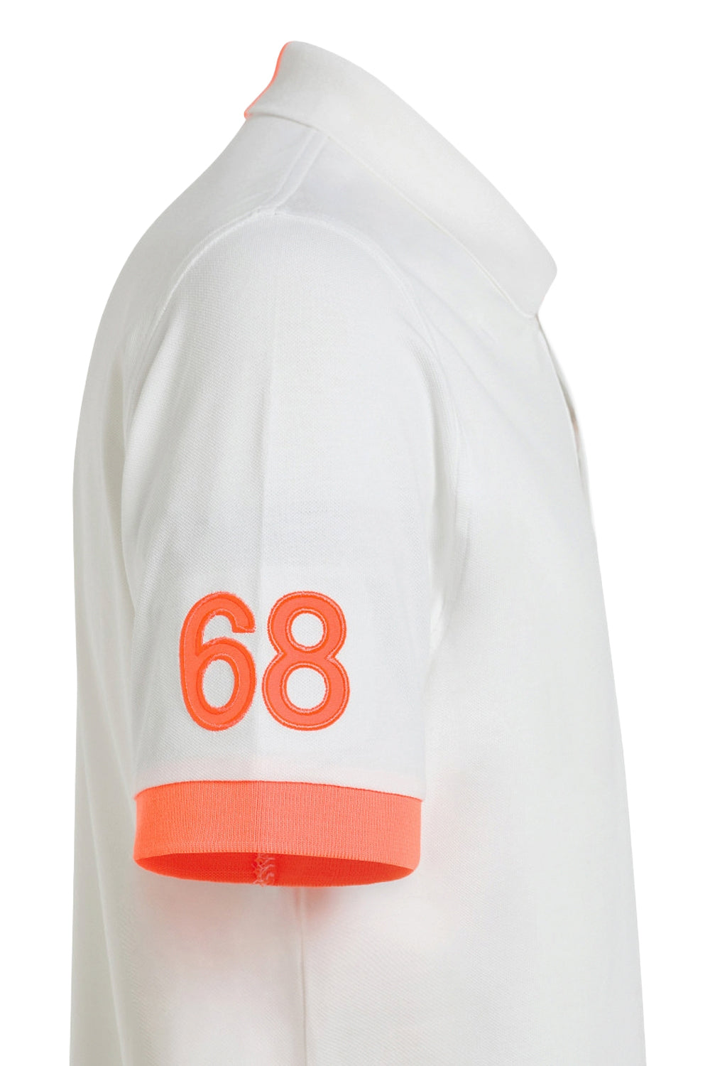 SUN 68 Polo con logo fluo SUN 68