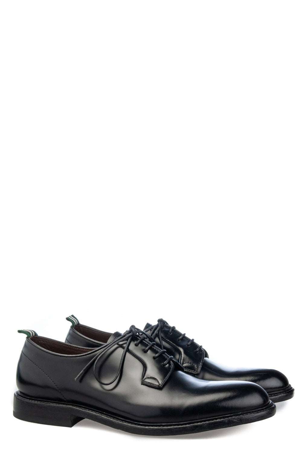 GREEN GEORGE Stringata in pelle