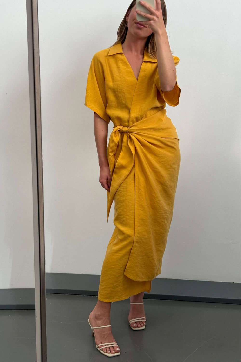 RAME Abito kimono con nodo Clothing RAME