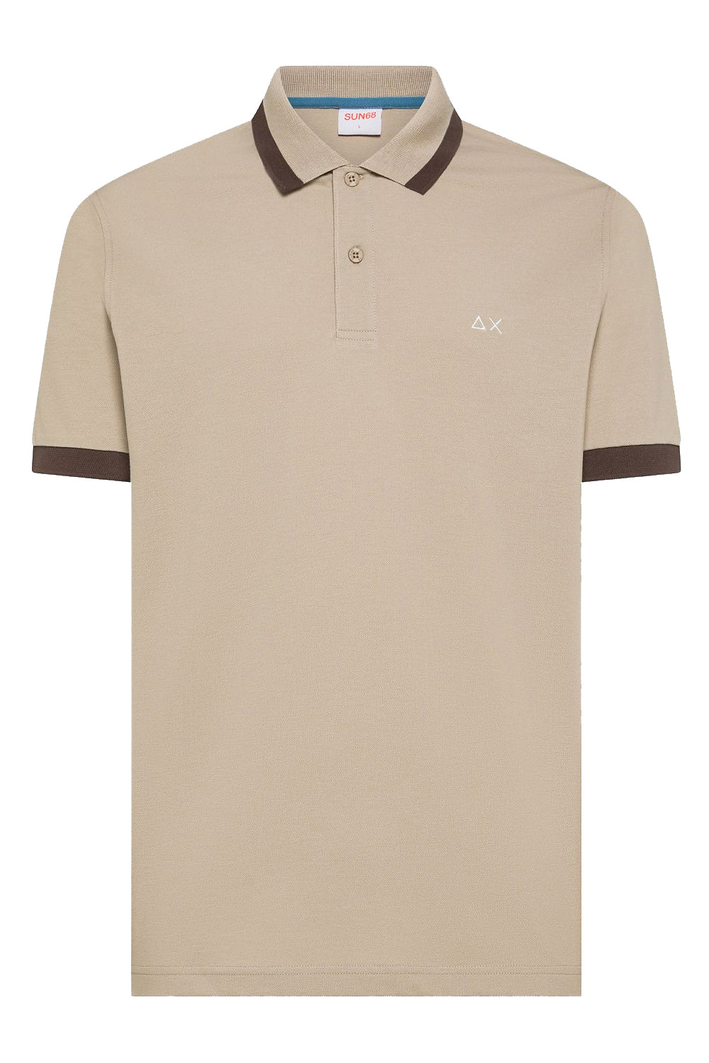 SUN68 Polo a maniche corte in cotone