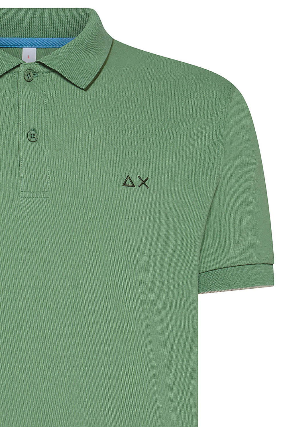 SUN 68 Polo small stripes on collar Uncategorized SUN 68
