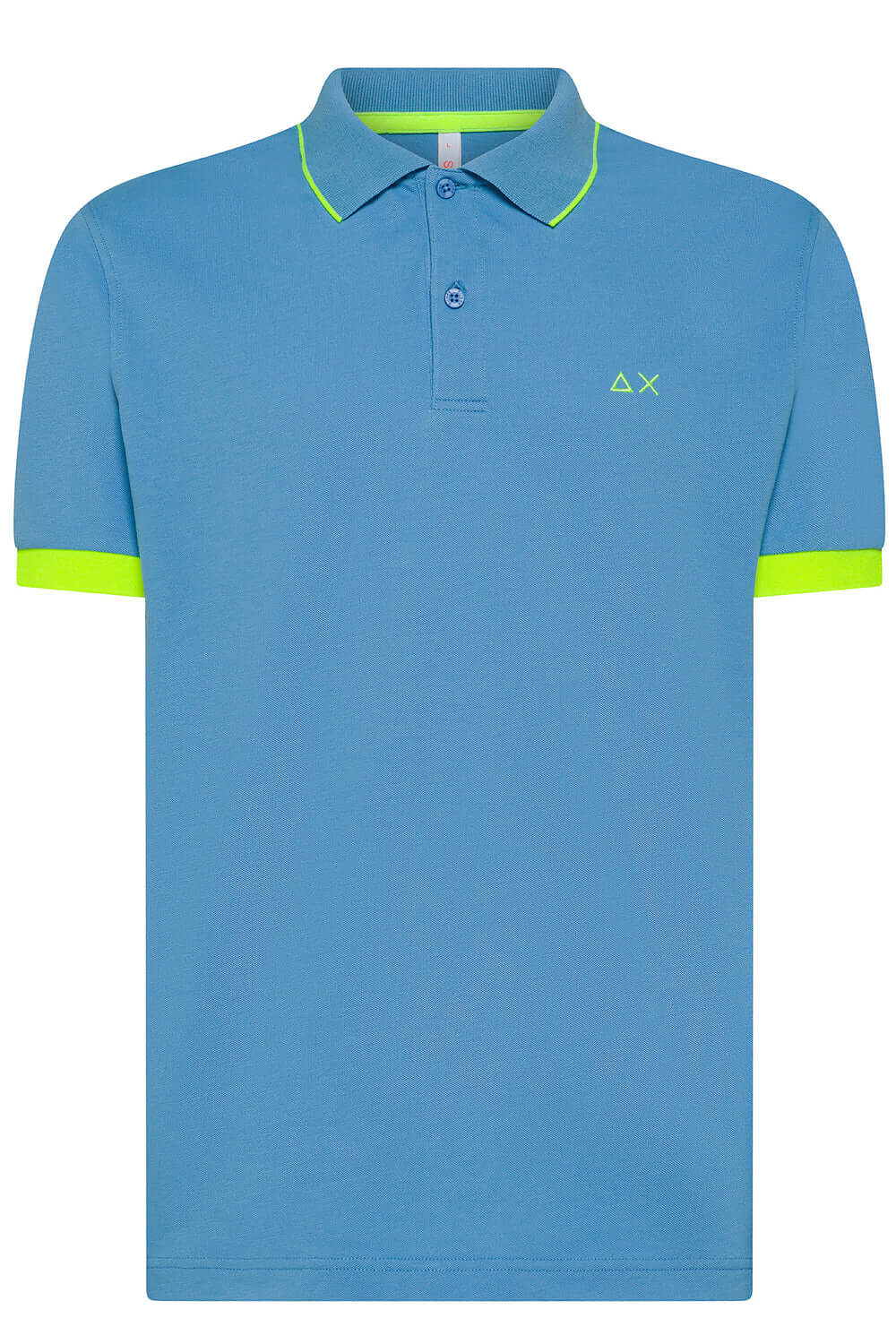 SUN 68 Polo con profili fluo Uncategorized SUN 68