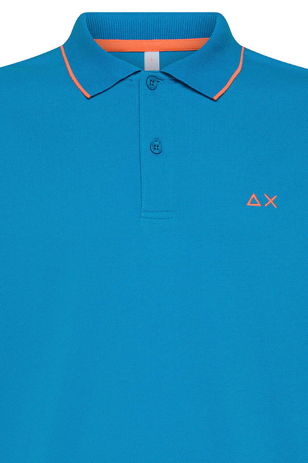 SUN 68 Polo con profili fluo Uncategorized SUN 68