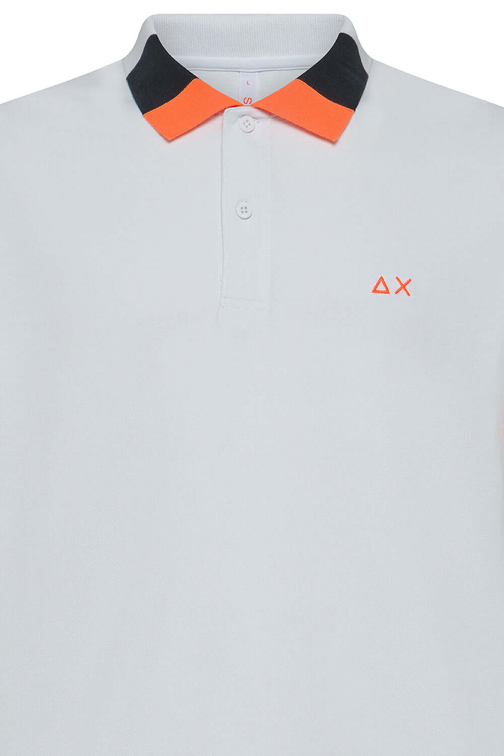 SUN 68 Polo con colletto fluo multicolor Uncategorized SUN 68