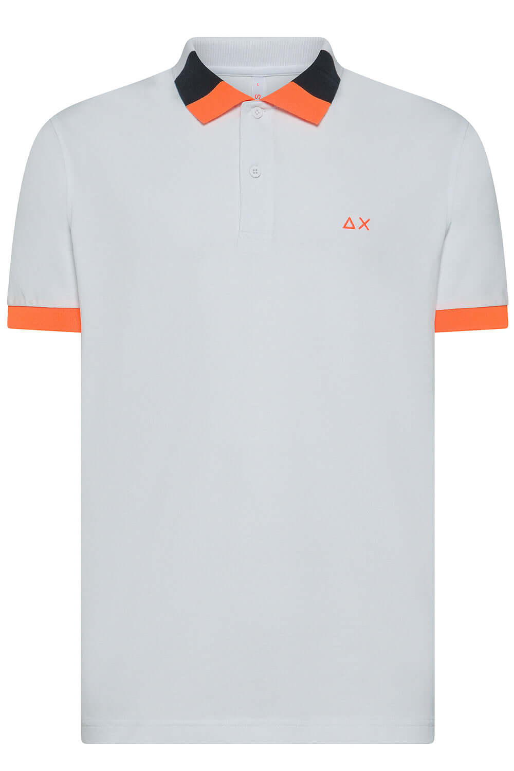 SUN 68 Polo con colletto fluo multicolor Uncategorized SUN 68