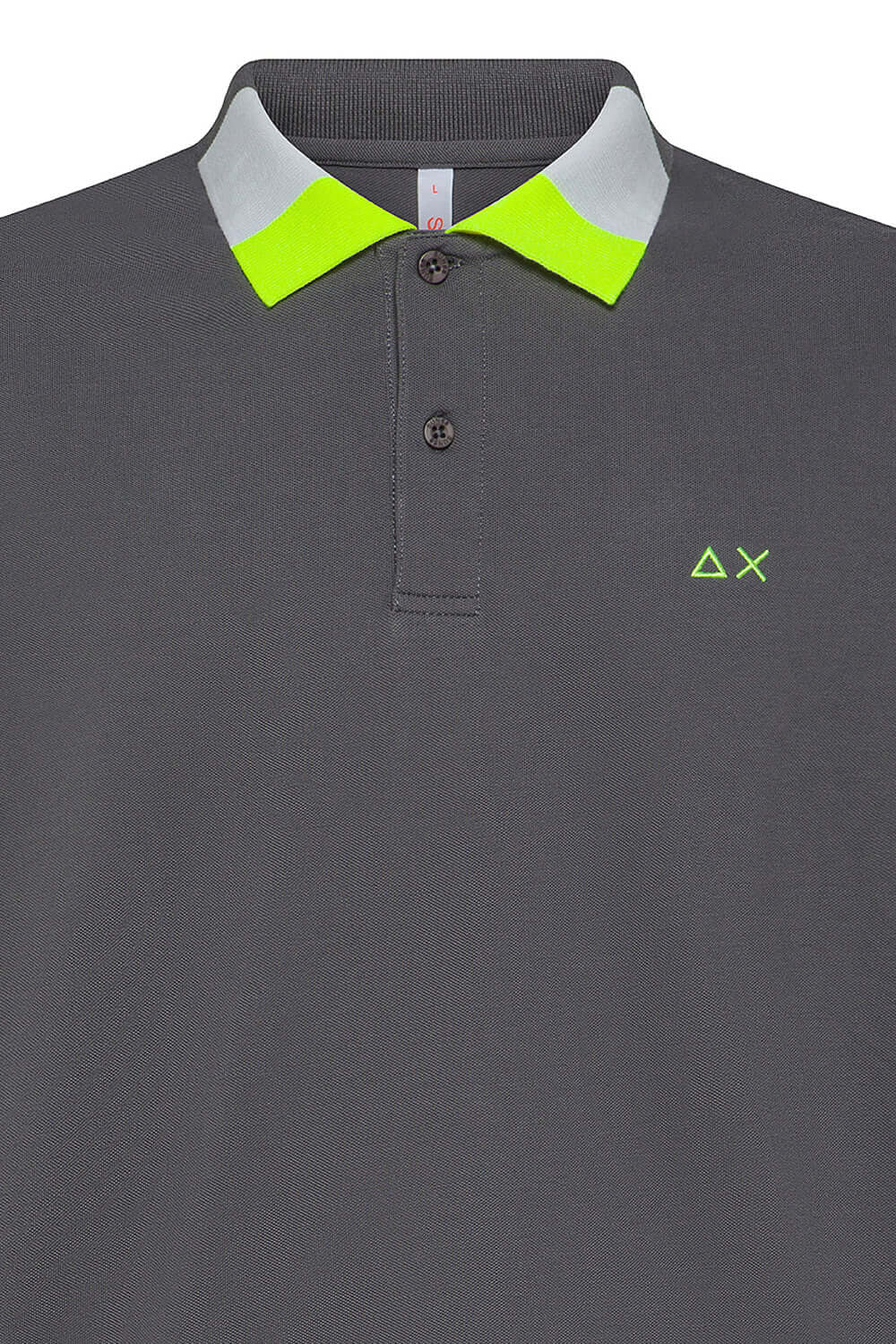 SUN 68 Polo con colletto fluo multicolor Uncategorized SUN 68