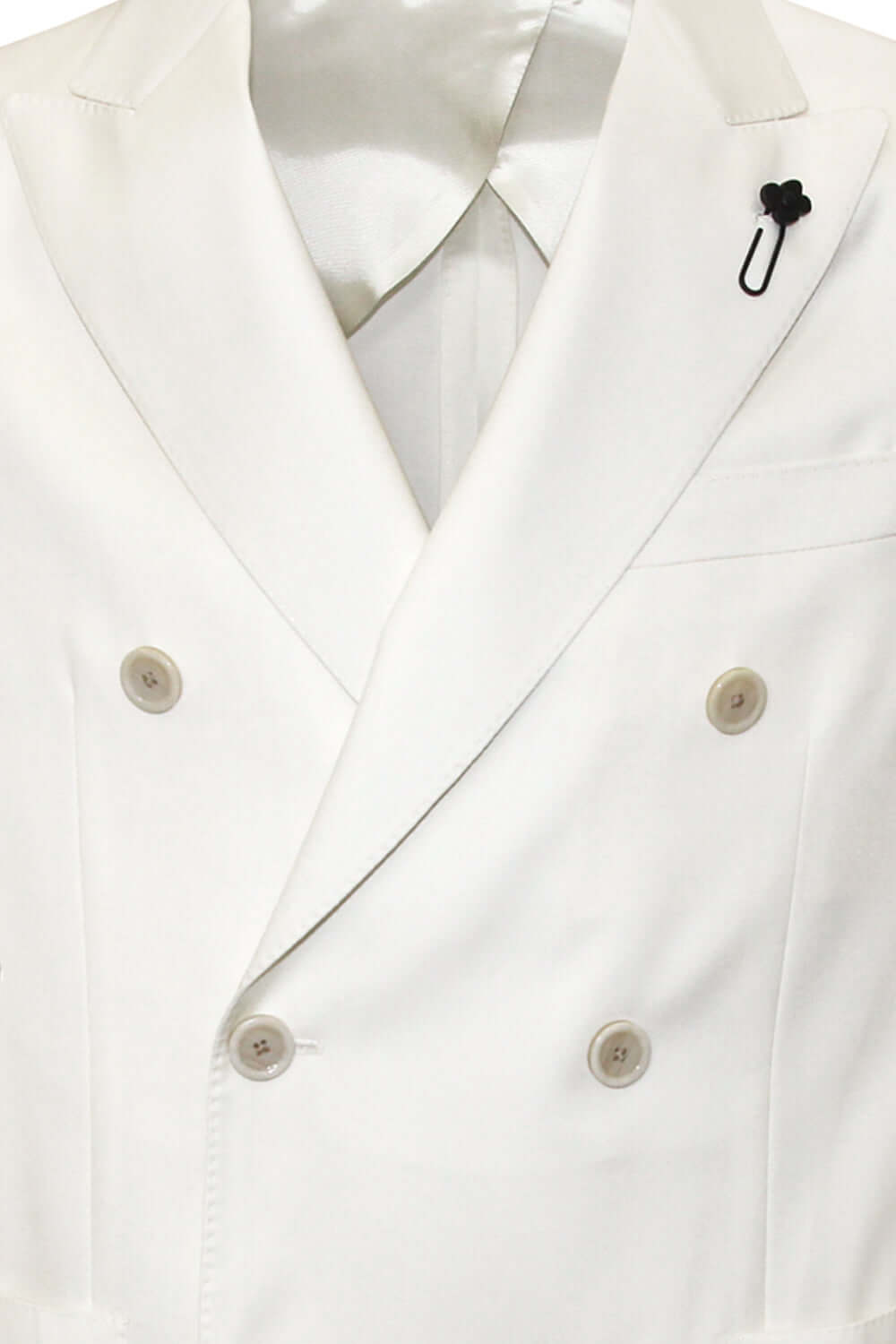 LARDINI Abito Iconic doppiopetto in lana vergine Suits LARDINI