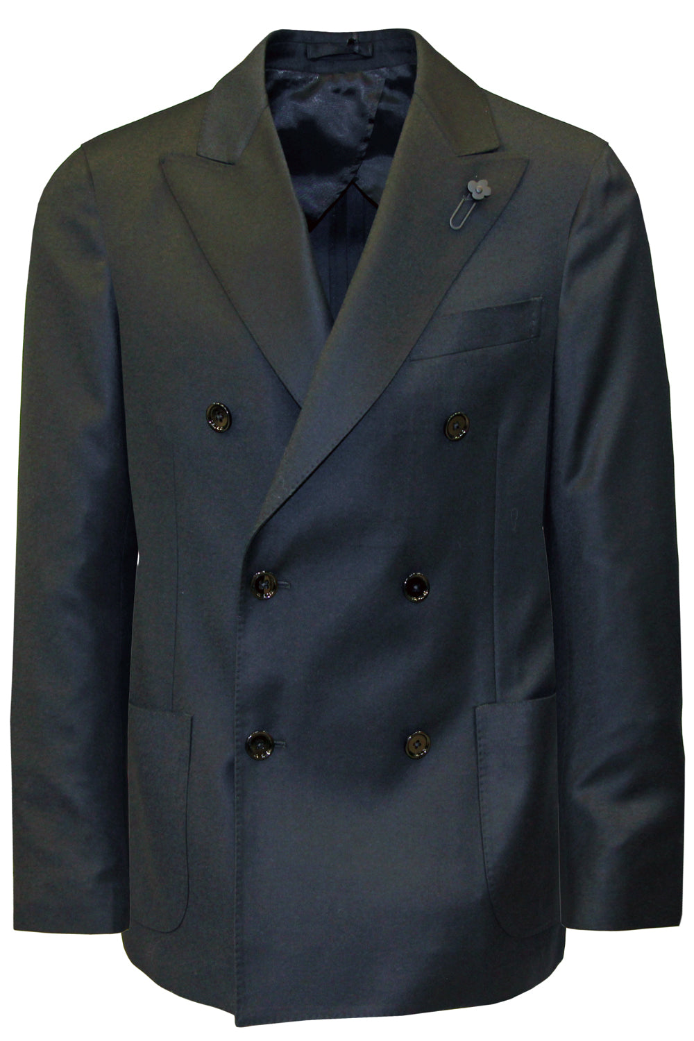 LARDINI Abito in lana doppiopetto Uncategorized LARDINI