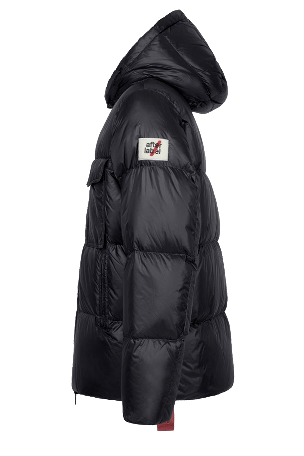 AFTER LABEL Giubbotto Katalla in nylon lucido