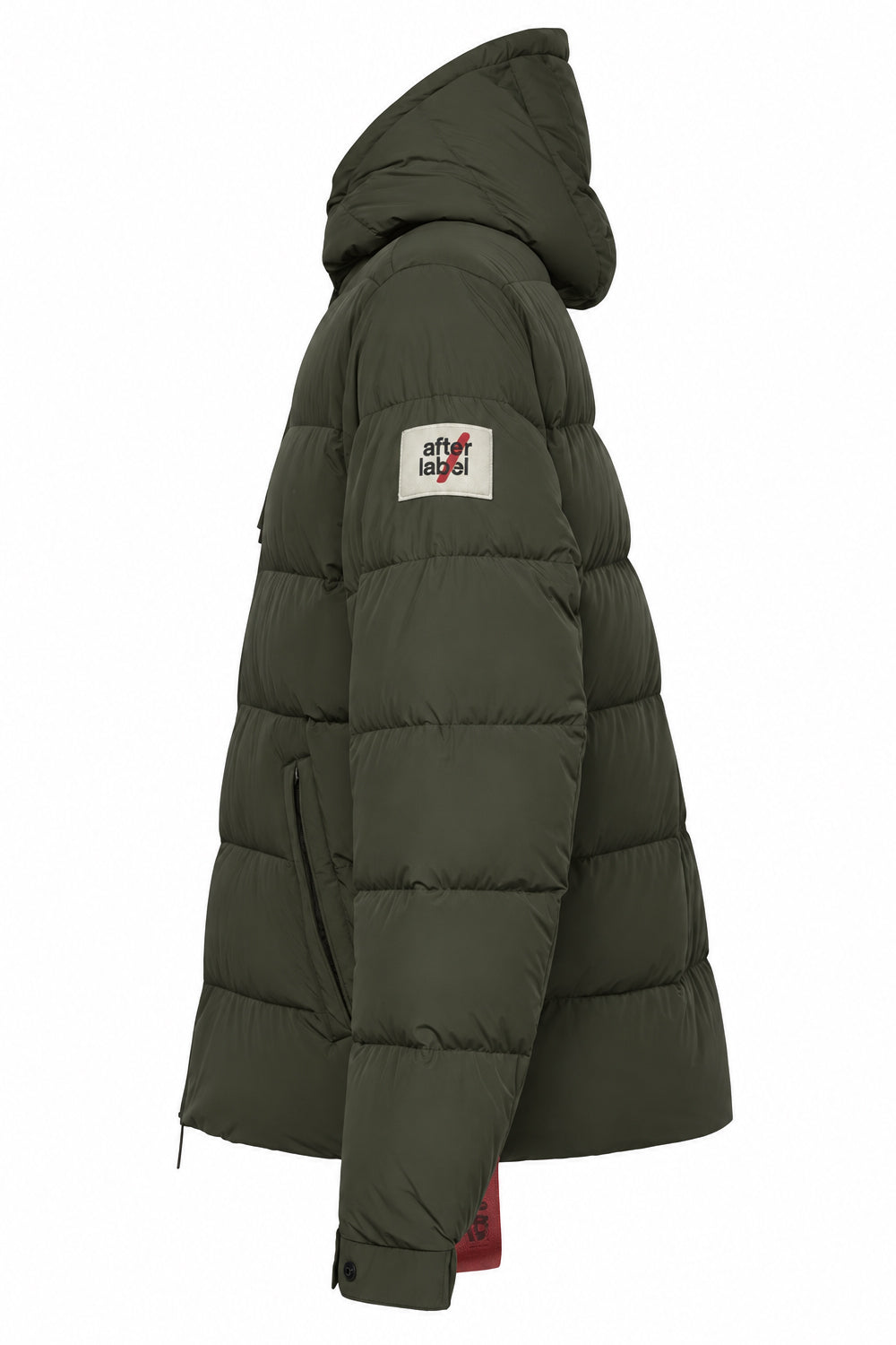 AFTER LABEL Giubbotto Verbier in nylon stretch opaco