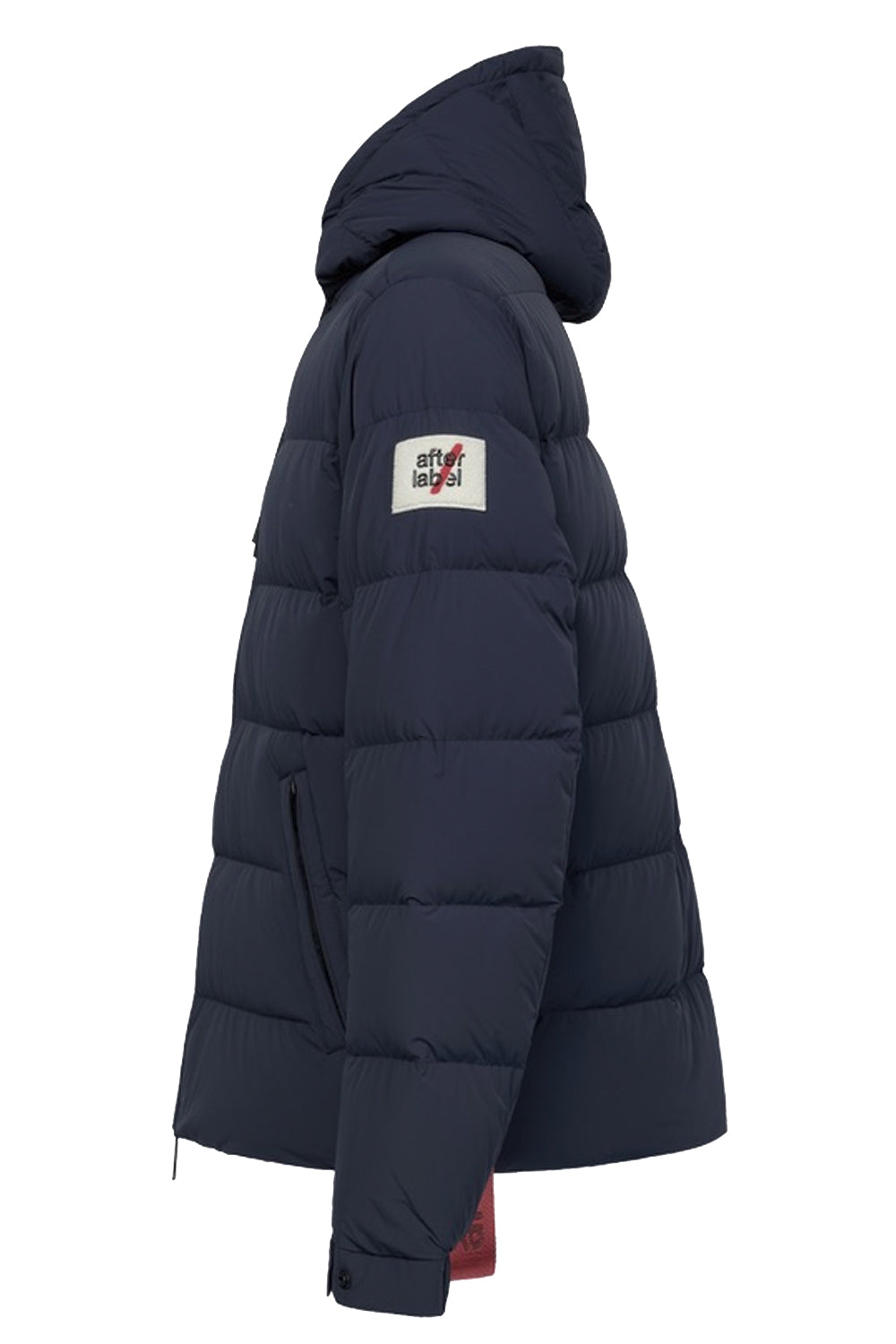 AFTER LABEL Giubbotto Verbier in nylon stretch opaco