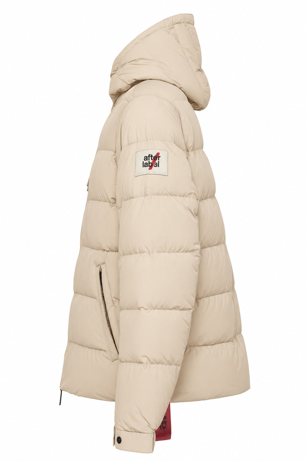 AFTER LABEL Giubbotto Verbier in nylon stretch opaco