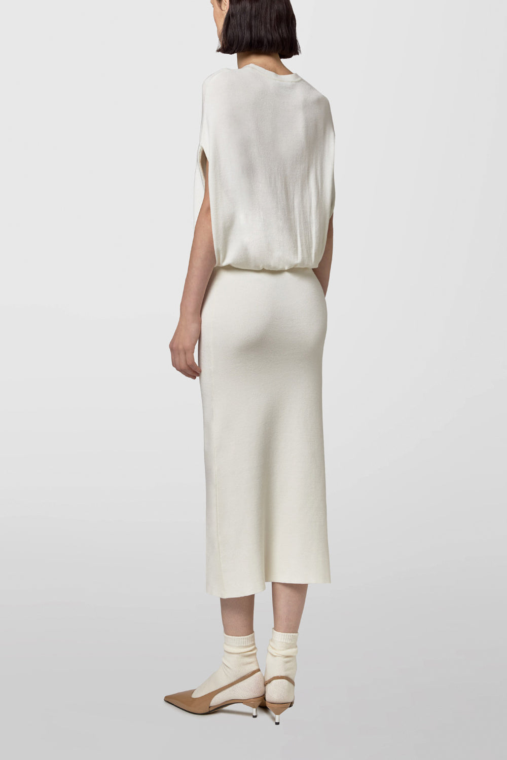 ALPHA STUDIO Abito Kimono in maglia elastica Dresses ALPHA STUDIO