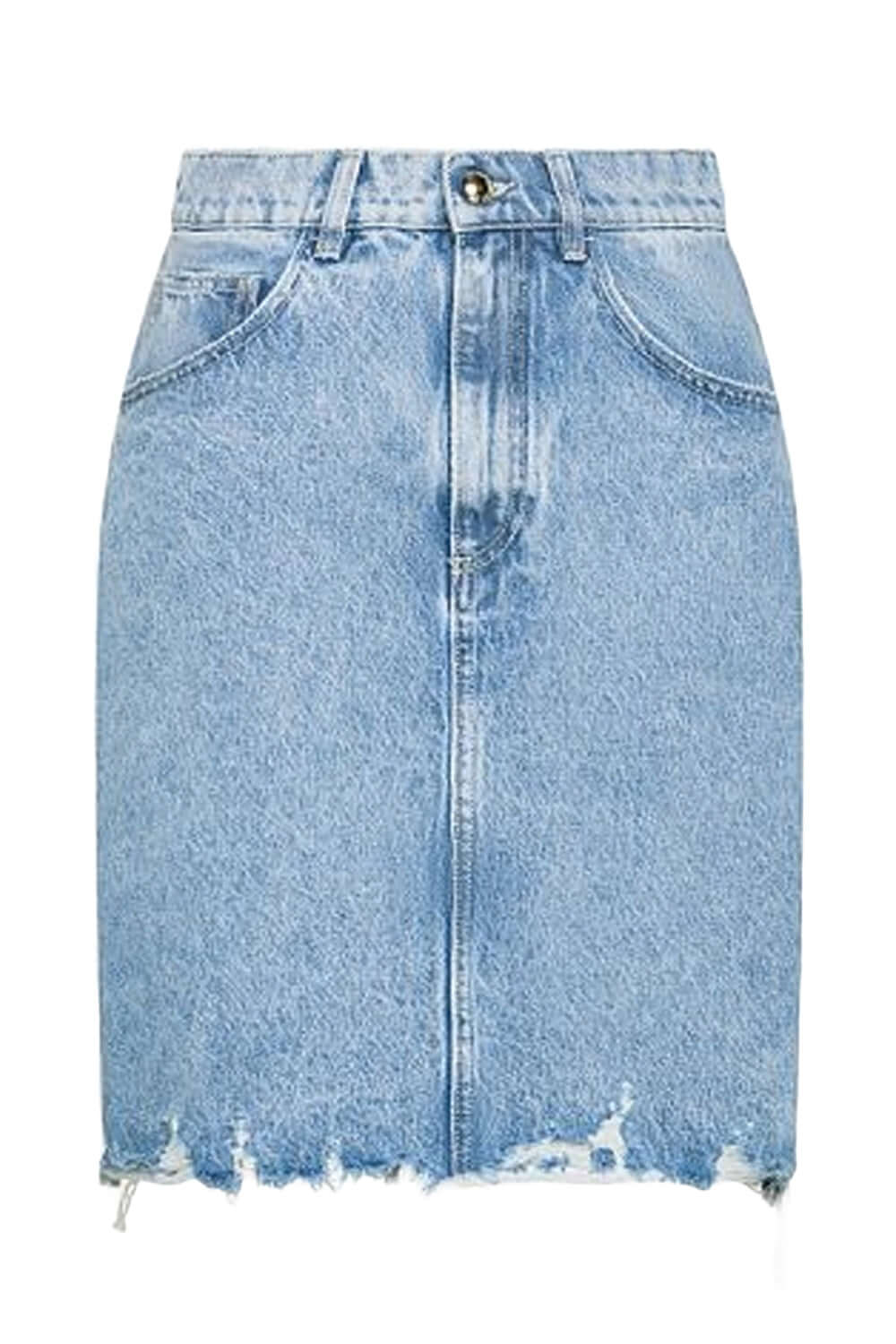 CYCLE Gonna Longuette in denim sfrangiato Uncategorized CYCLE