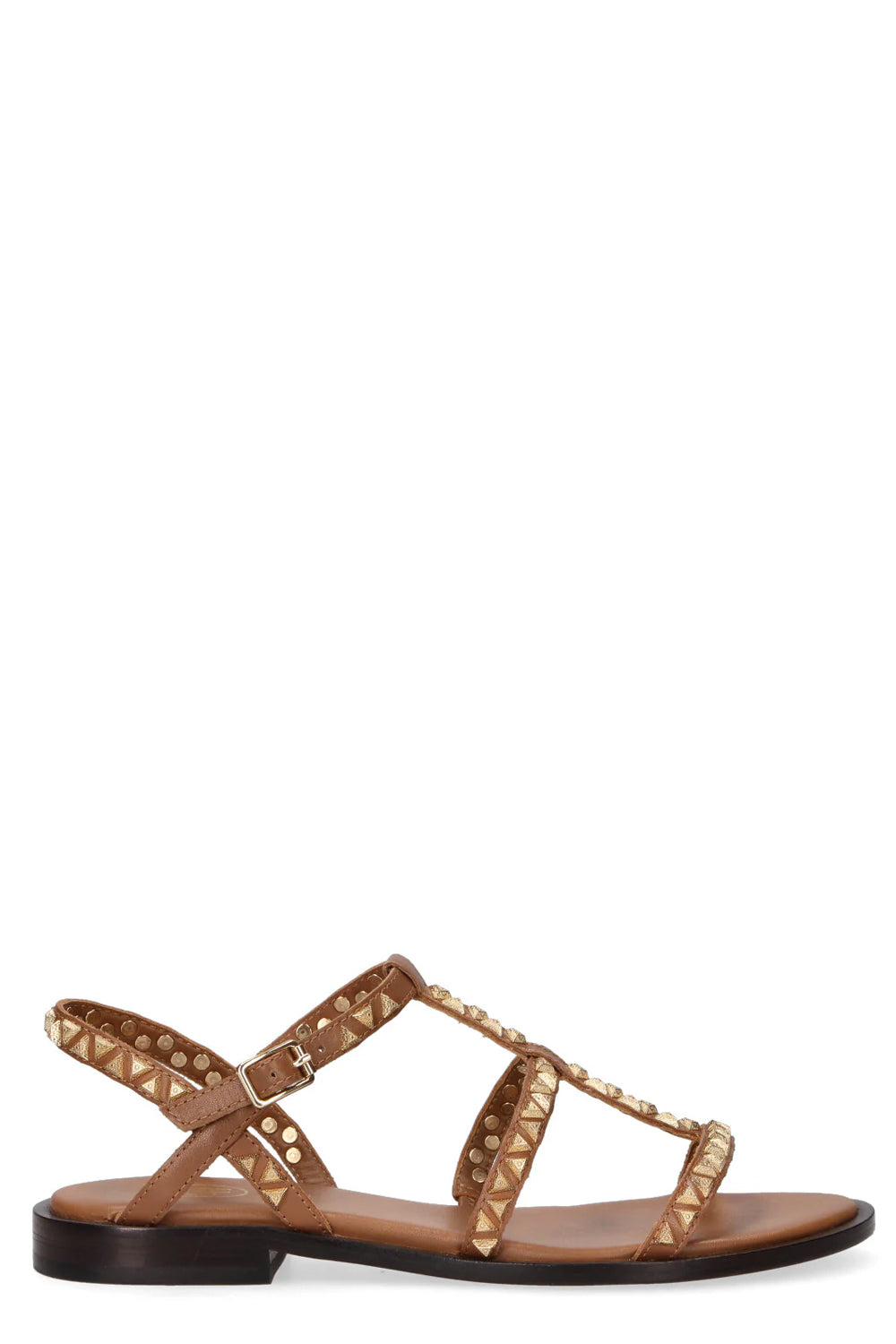 ASH Sandali Polinesia in pelle con borchiette