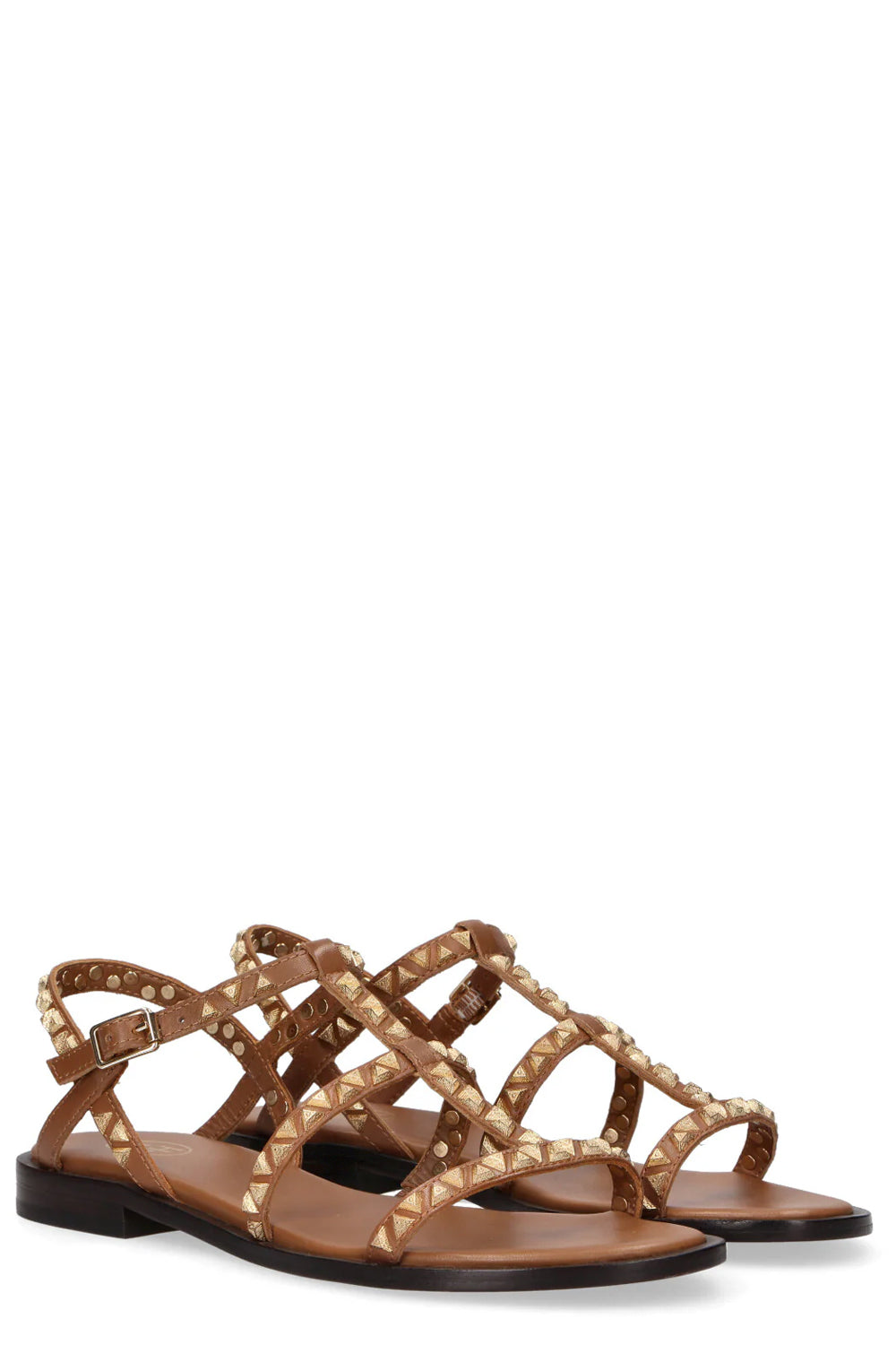 ASH Sandali Polinesia in pelle con borchiette