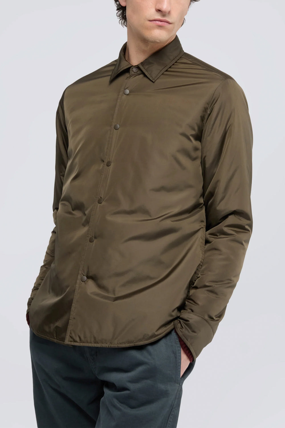 ASPESI Overshirt in nylon idrorepellente