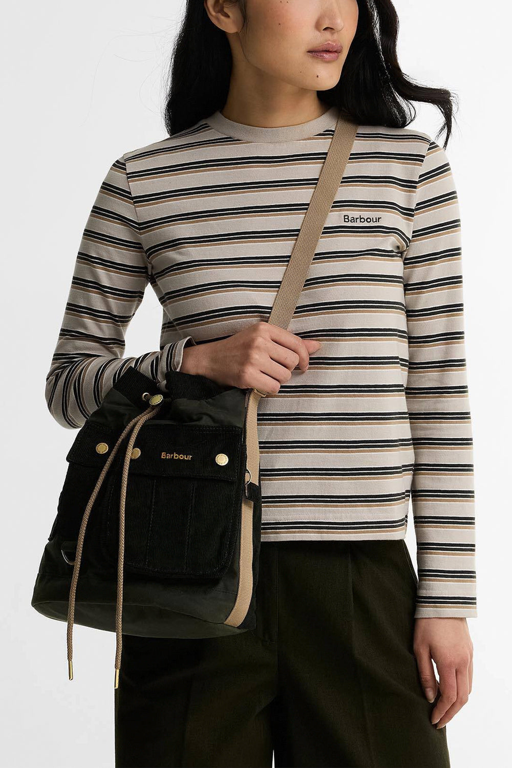 BARBOUR Borsa secchiello multitasche