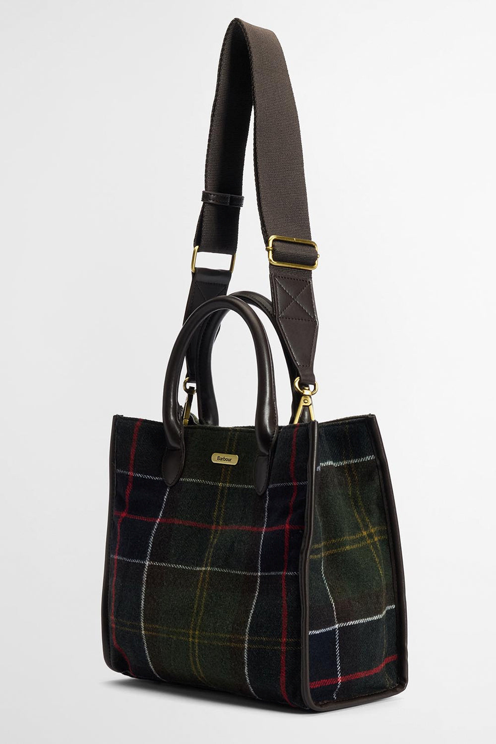 BARBOUR Borsa tote Barrhill in tartan