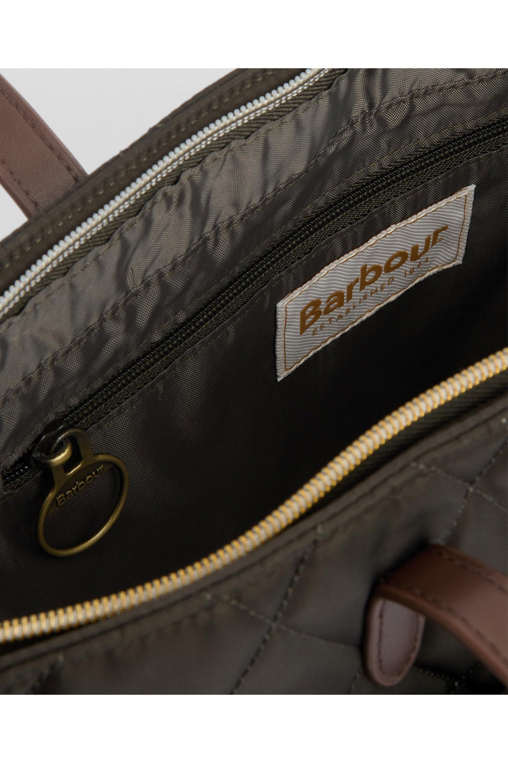 BARBOUR Borsa tote trapuntata
