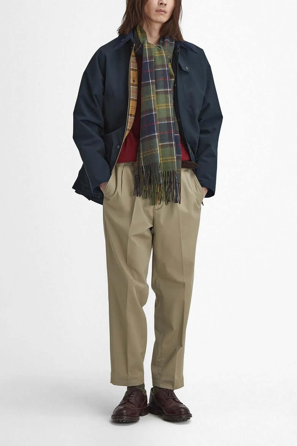 BARBOUR Giacca antipioggia Bedale dal taglio classico Uncategorized BARBOUR