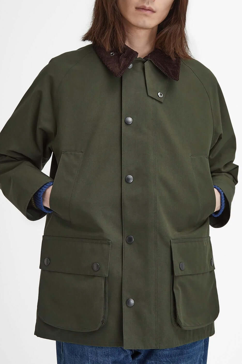 BARBOUR Giacca antipioggia Bedale dal taglio classico Uncategorized BARBOUR