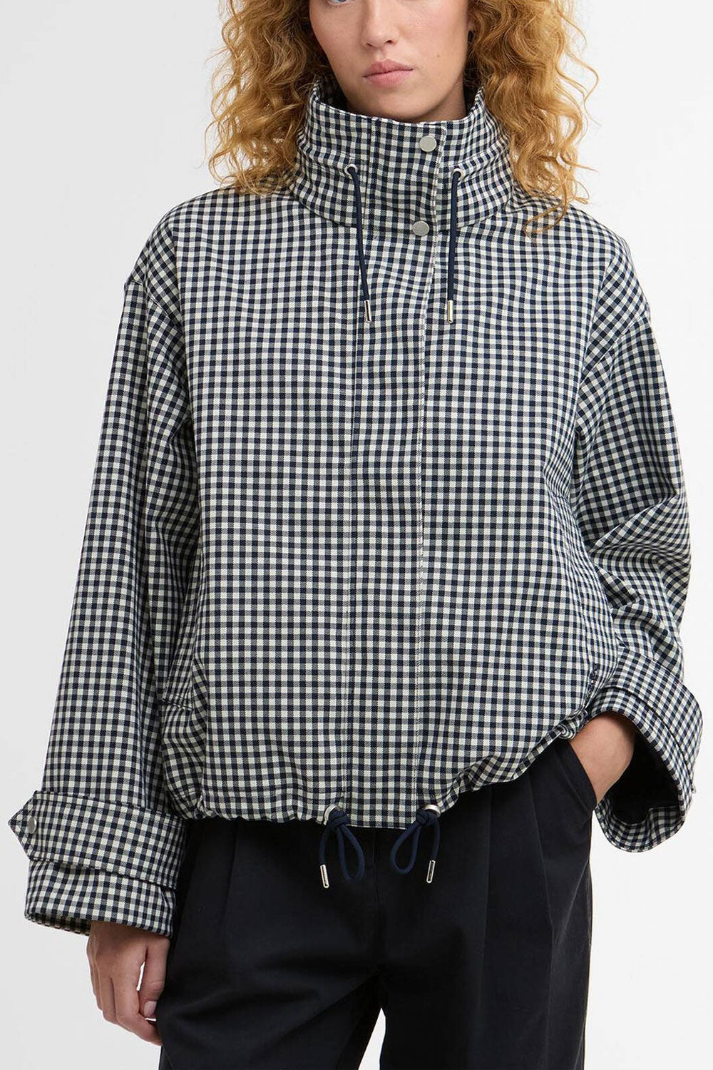 BARBOUR Giacca antipioggia Bronwyn a quadretti