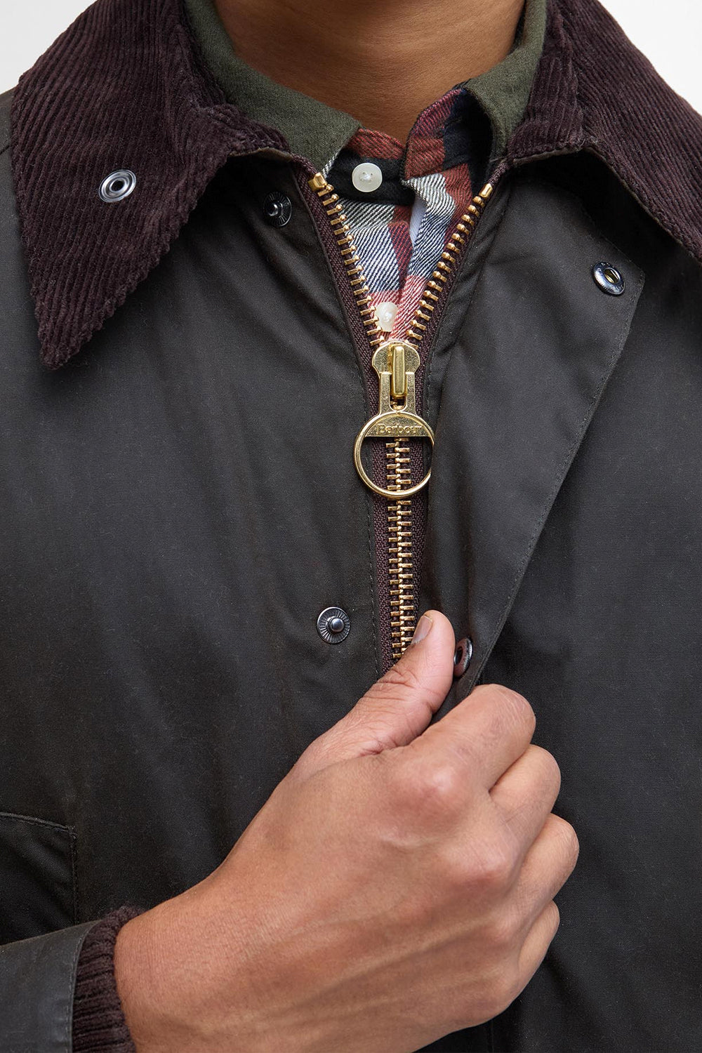 BARBOUR Giacca classica cerata Bedale