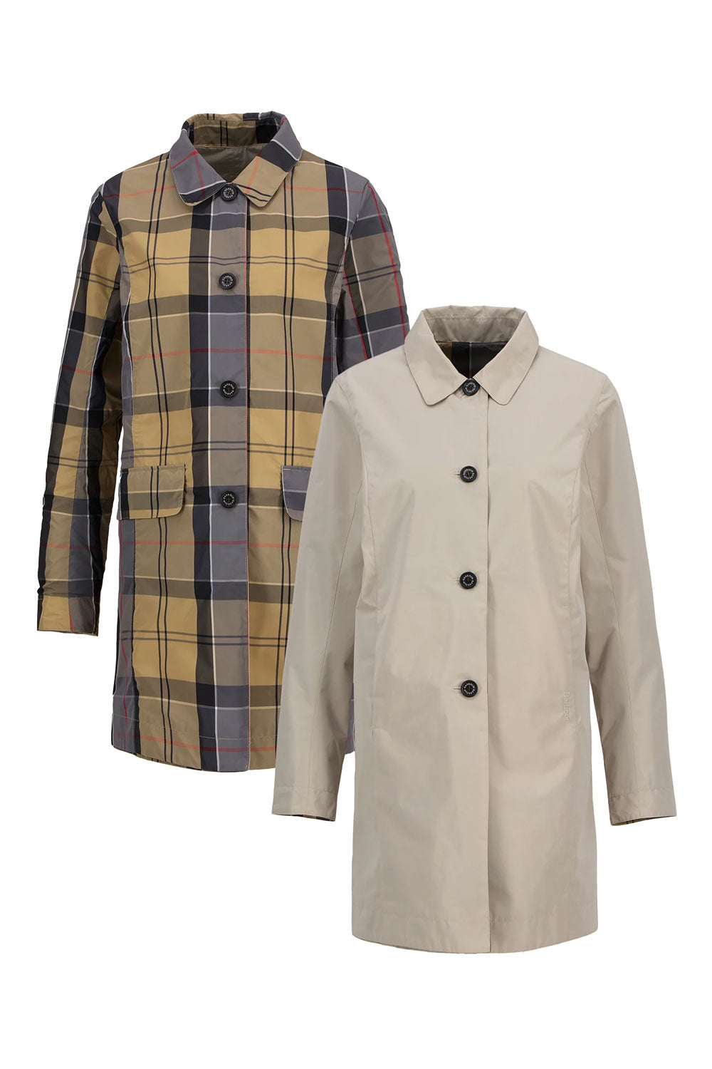 BARBOUR Giacca impermeabile reversibile Babbity