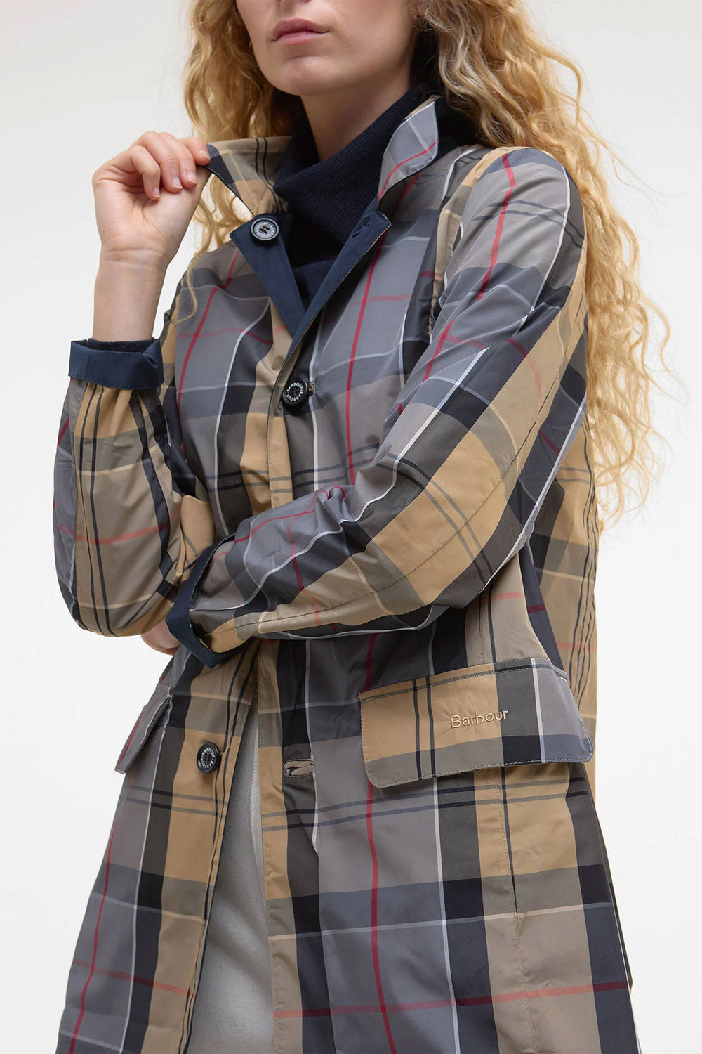 BARBOUR Giacca impermeabile reversibile Babbity
