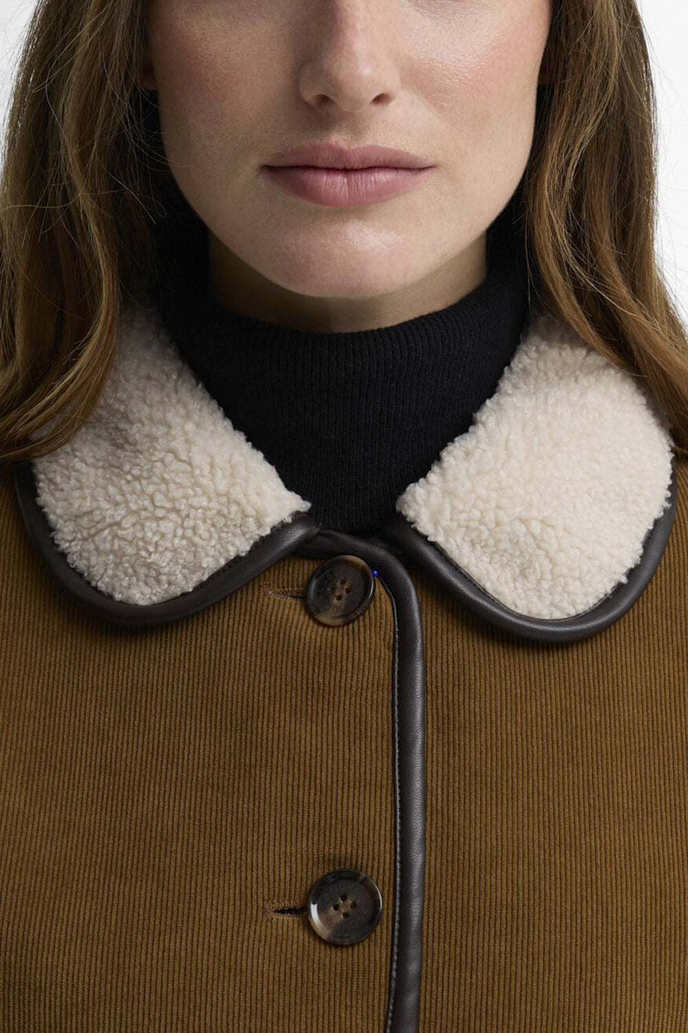 BARBOUR Giacca in pile a coste sottili Penny