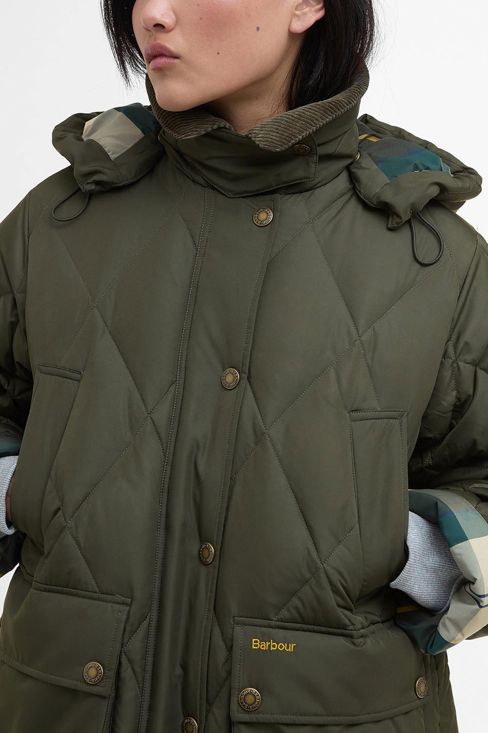 BARBOUR Giacca in piumino d'oca Yasmin