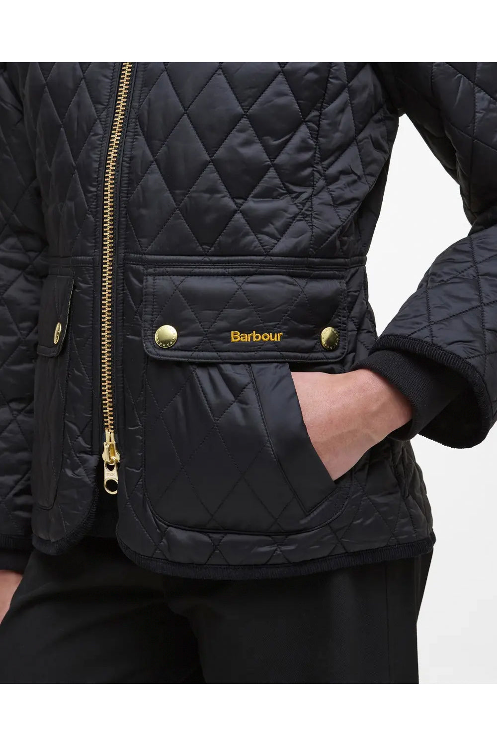 BARBOUR Giacca trapuntata Beadnell dalla vestibilità aderente