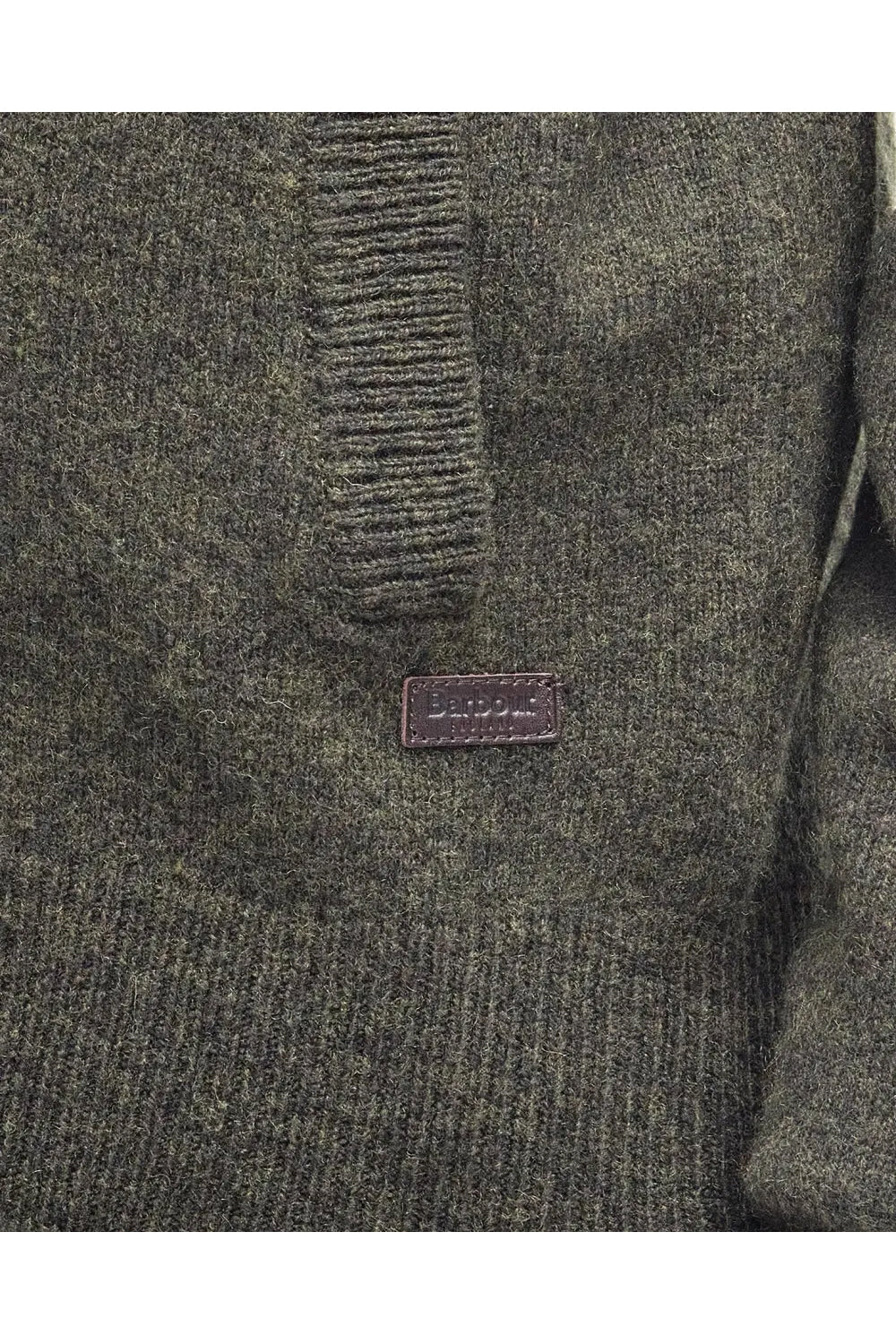 BARBOUR Maglione con zip Patch