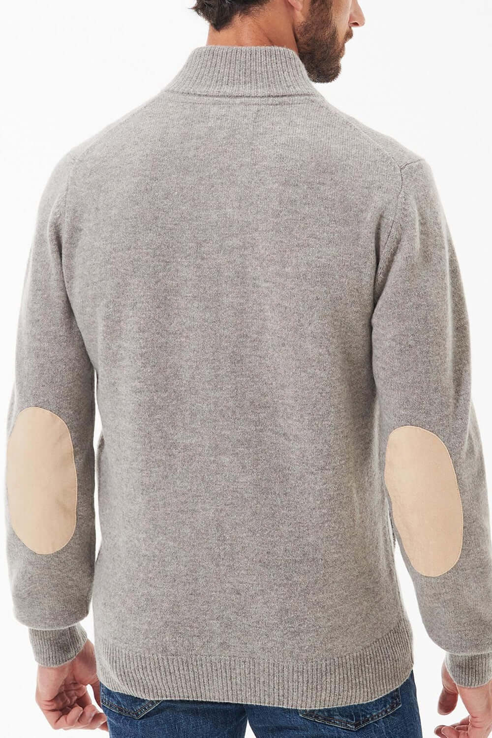 BARBOUR Maglione con zip Patch Uncategorized BARBOUR