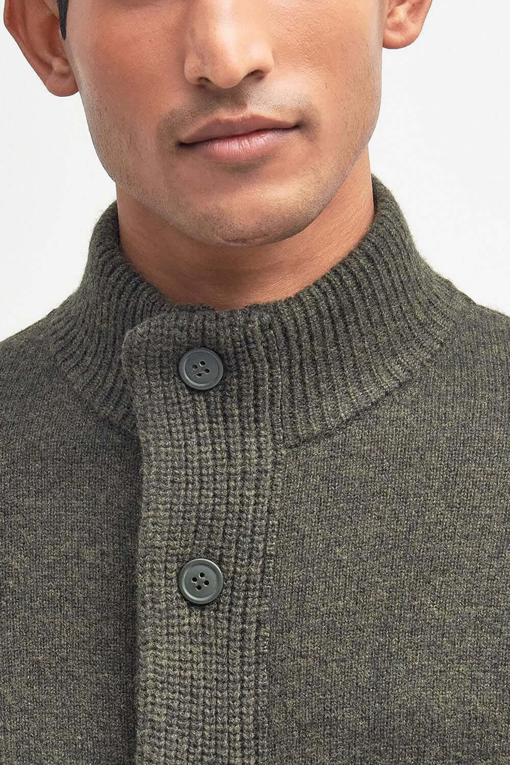 BARBOUR Maglione con zip Patch Uncategorized BARBOUR