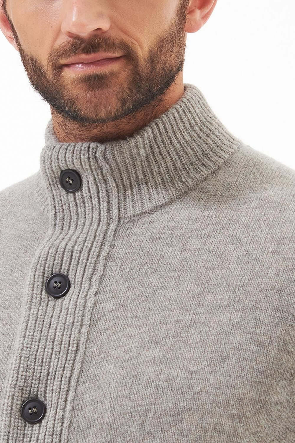 BARBOUR Maglione con zip Patch Uncategorized BARBOUR