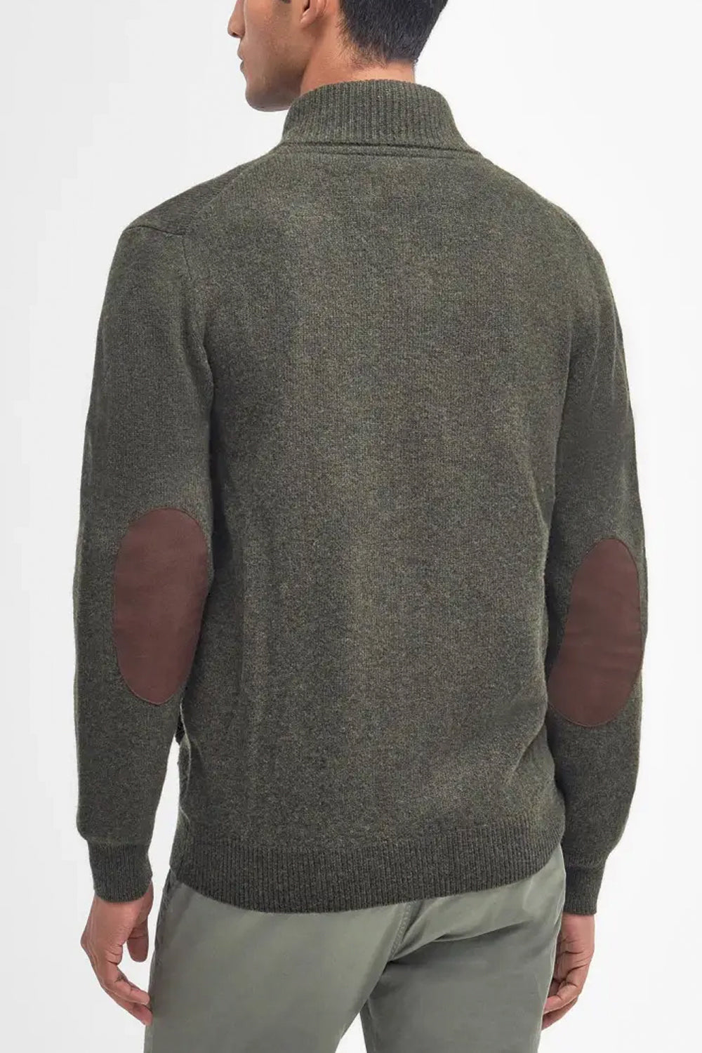 BARBOUR Maglione con zip Patch