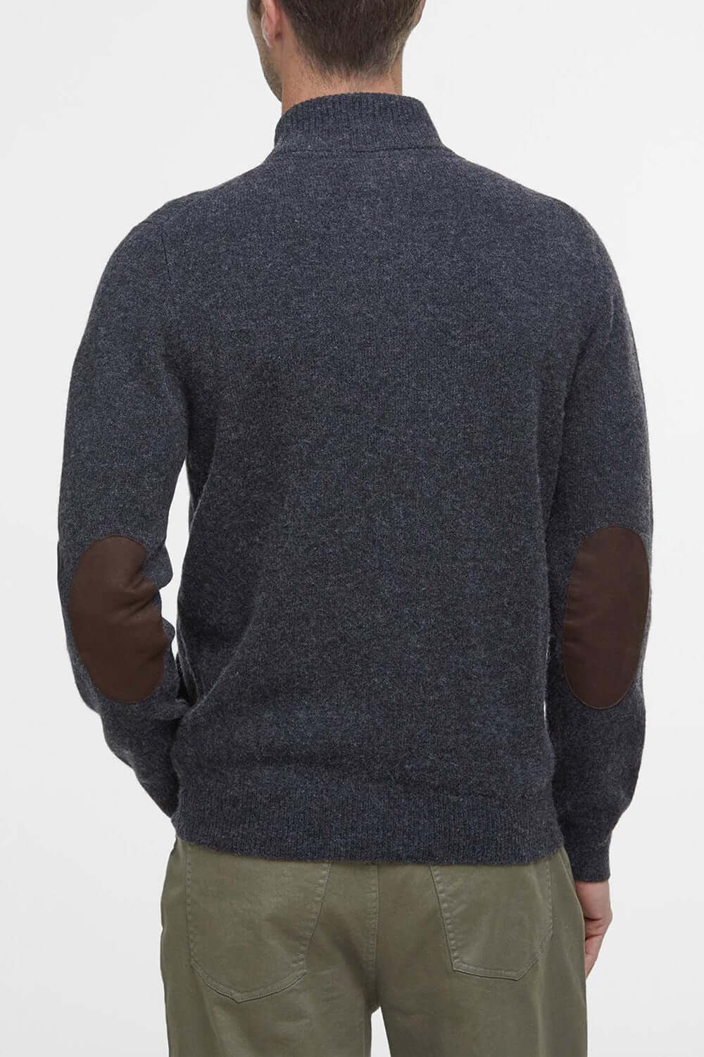 BARBOUR Maglione con zip Patch Uncategorized BARBOUR