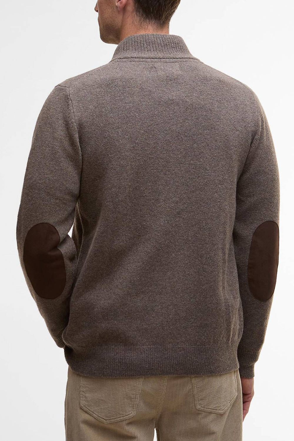BARBOUR Maglione con zip Patch