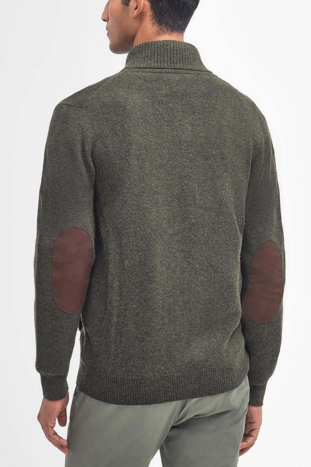 BARBOUR Maglione con zip Patch Uncategorized BARBOUR