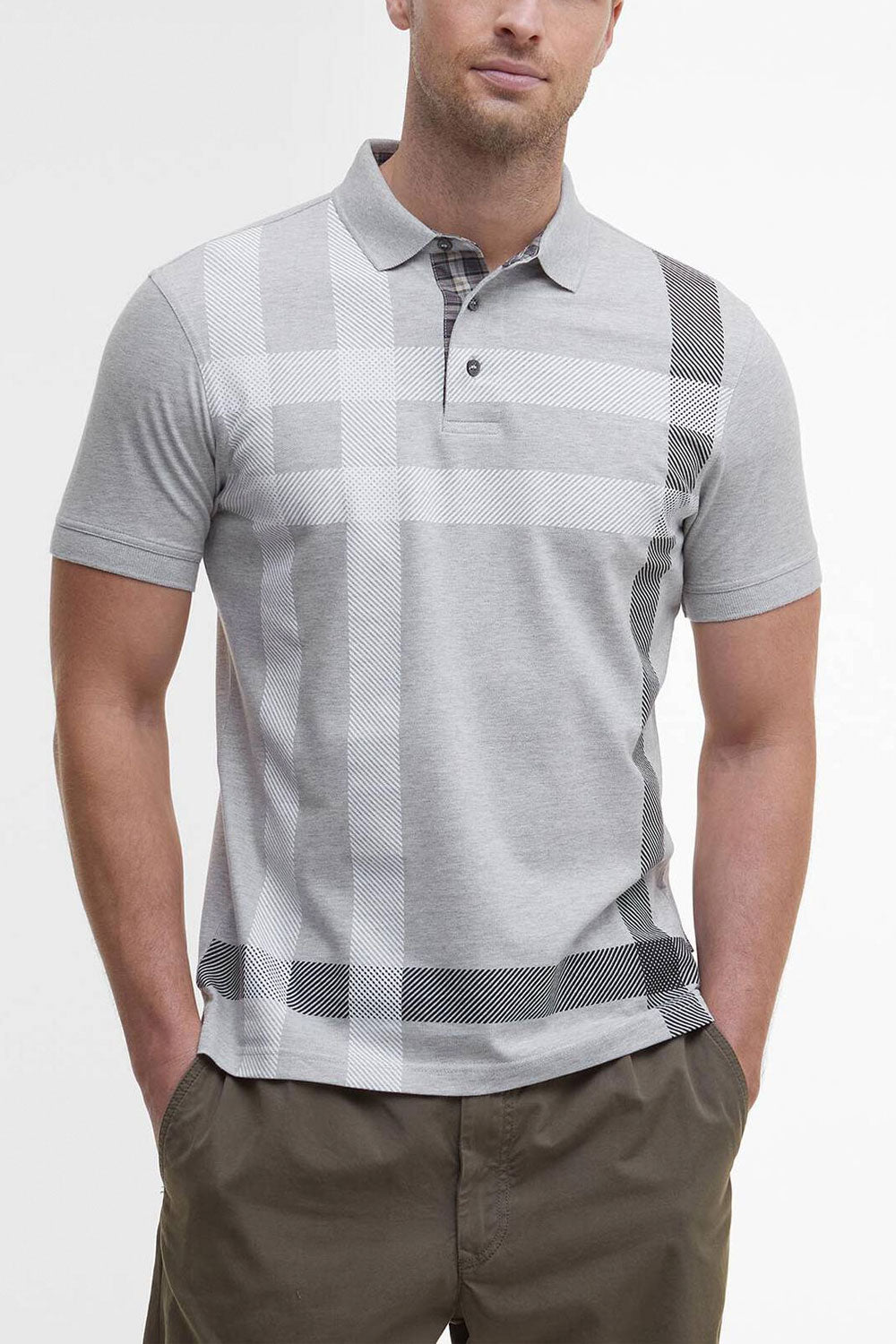 BARBOUR Polo Blaine Oversized Tartan