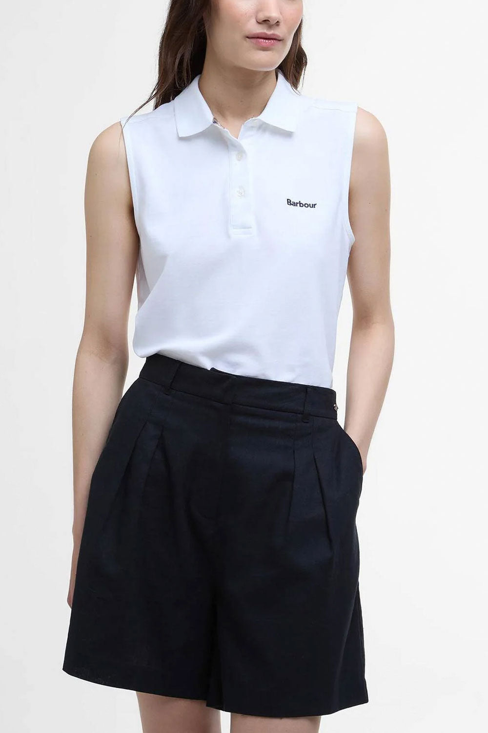 BARBOUR Polo senza maniche Bowford