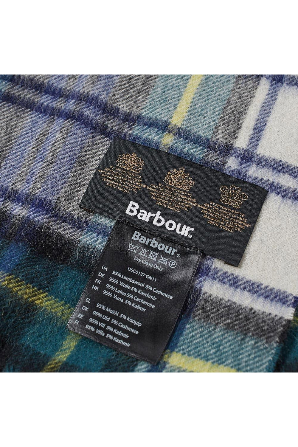 BARBOUR Sciarpa New Check Tartan